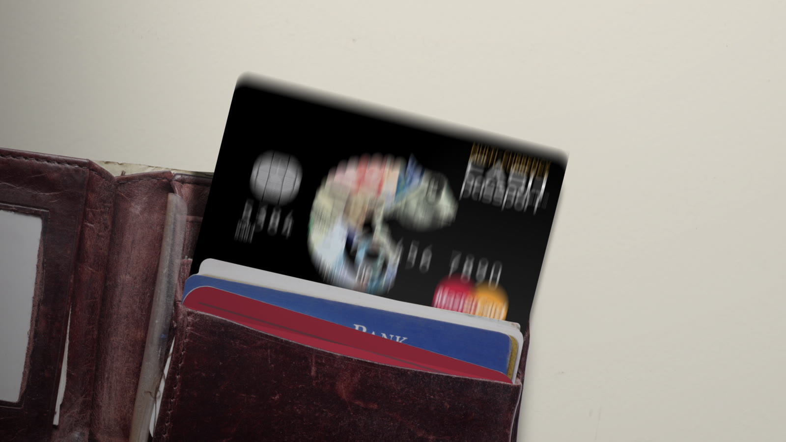 Access Prepaid: a prepaid card inside a wallet
