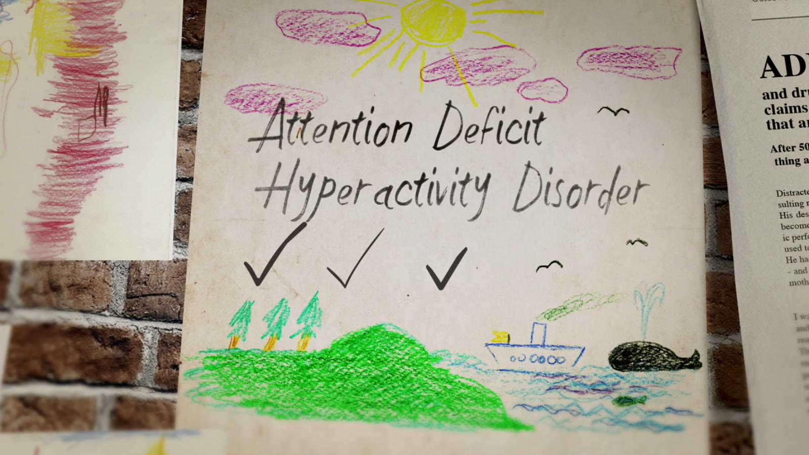 Born Naughty: ADHD graphics still