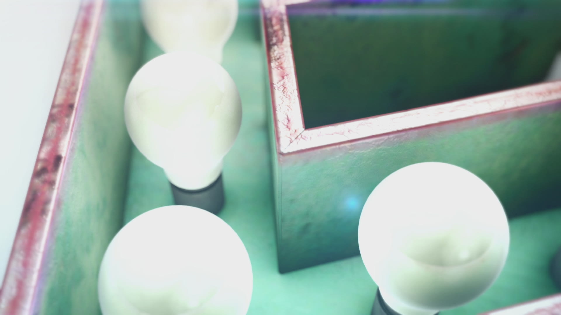 Kirstie's Fill Your House For Free — title sequence, bubble and vase shapes assembling