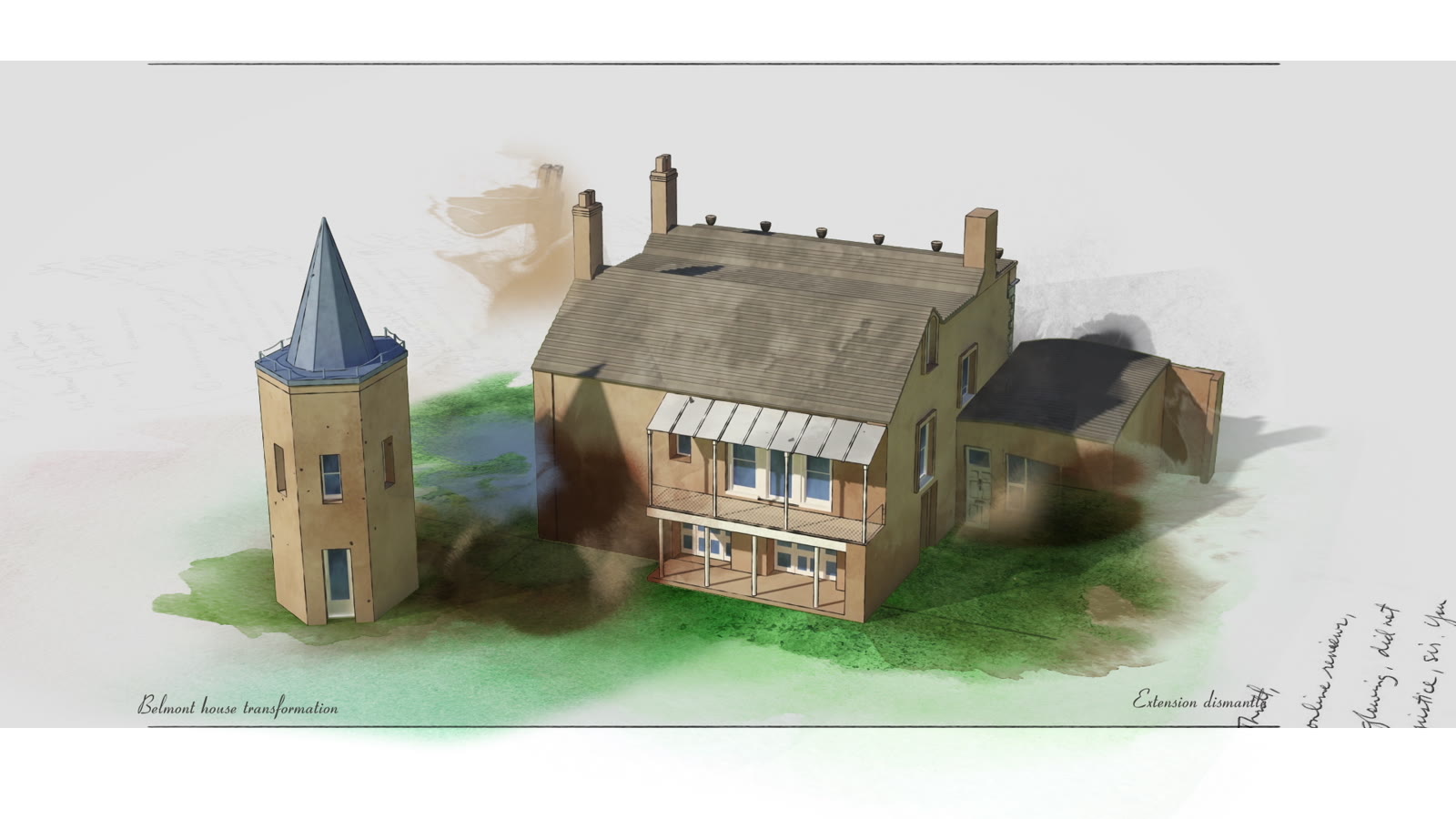 Belmont CGI restoration still
