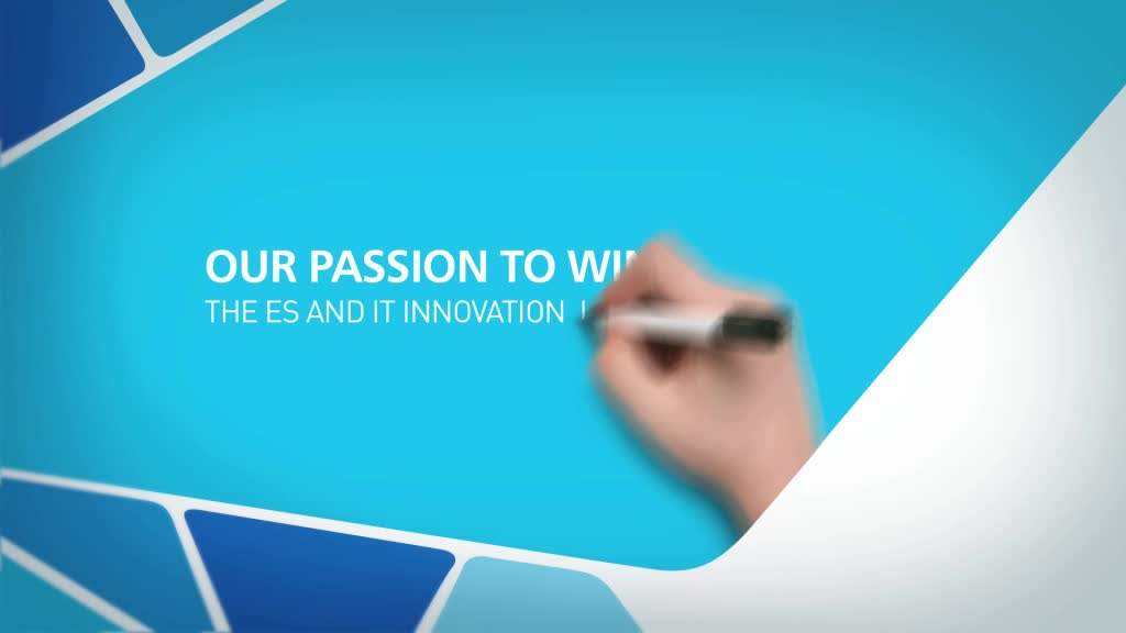Unilever UK Mums Animation: opening title card, drawn in marker over a blue whiteboard background