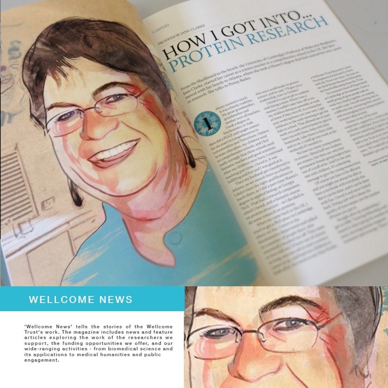 Wellcome News magazine illustration